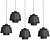 Anzazo Pendant Light: Modern Elegance 3D model small image 5