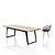 Cameo Office Chair: Stylish and Modern 3D model small image 4