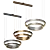 Prometheus Double Ring Pendant 3D model small image 1