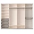 Sliding Wardrobe with PS10 Cinetto - Stylish & Functional 3D model small image 4