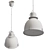 Sleek Svartnora Pendant Lamp 3D model small image 3