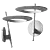 Sleek Ringlo Wall Torchiere 3D model small image 4