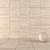 Flaviker Navona Honey Vein: Stunning 80x80 Wall & Floor Tiles 3D model small image 1