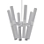 Stunning Dixie Chandelier for Elegant Spaces 3D model small image 2