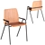 Sleek Hurdle Chair: Stylish and Durable 3D model small image 2