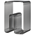 Sleek and Stylish Curva Stool 3D model small image 2