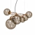 Elegant Stone Pendants 3D model small image 1