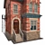 Victorian House 01: Low Poly, PBR, Game-Ready 3D model small image 2