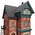 Victorian House 01: Low Poly, PBR, Game-Ready 3D model small image 3