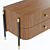 Laskasas ROSIE: Elegant Bedroom Chest & Sideboard 3D model small image 3