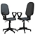 ErgoFlex Office Chair 3D model small image 1