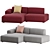 Modern 2-Seater Connect Sofa by Muuto 3D model small image 4