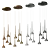 Elegant Bach Pendant Illumination 3D model small image 1