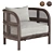 Cozy Union Nest Chair 3D model small image 6
