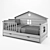 Leroys Homa 4 Kids Bed 3D model small image 2