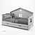 Leroys Homa 4 Kids Bed 3D model small image 4