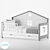 Leroys Homa 4 Kids Bed 3D model small image 5