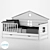 Leroys Homa 4 Kids Bed 3D model small image 6