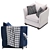 Elegant IDA Armchair by Kassavello 3D model small image 6