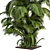 Outdoor Garden Set - Bush & Tree 3D model small image 4