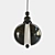Studio LadyBug Pendant: Elegant and Modern 3D model small image 6