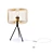 Aria Metallic Table Lamp 3D model small image 1