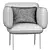 Modern Nakki Seater - 2015 Design 3D model small image 5
