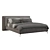 Luxurious Felis Penny Bed 3D model small image 1