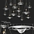 Elegant Glow Pendant by Mooilight 3D model small image 1
