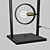 Urban Loft Black Metal Floor Lamp 3D model small image 5