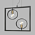 Industrial Loft Pendant Light 3D model small image 1