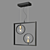 Industrial Loft Pendant Light 3D model small image 2