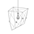 SAZRAC Pendant Light: Elegant Illumination 3D model small image 2
