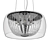 Elegant Audi-61 Pendant Lamp 3D model small image 1