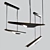 Minimalist Coltrane Pendant Light 3D model small image 2