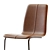 Pony Luxury Leather Chair 3D model small image 5