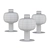 Bonbori Outdoor: LED Glass & Stainless Steel Table Lamp 3D model small image 2
