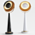 SOUNDLIGHT 03 Brass Table lamp by Il Bronzetto 3D model small image 1