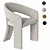 Elegant Medusa Dining Chair 3D model small image 1