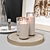 Geometric Fire Decor Set 3D model small image 2