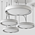 Alina 6679 Pendant Lamp - Elegant Spanish Illumination 3D model small image 3
