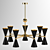 Maytoni Vesper Retro-Style Pendant Light 3D model small image 1