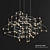 QuasazR Specter Chandelier: Elegant and Striking 3D model small image 1