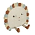 Floor Flower Pillow 3D model small image 2
