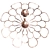 Elegant Bogates 440/1 Pendant Drops 3D model small image 3