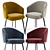 Modern Chic Bea Chair 3D model small image 2
