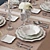 Elegant Table Setting Set 3D model small image 1