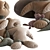 Giant Plush Bear: 100cm Tall 3D model small image 3