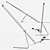 Minimalist Tubo Table Lamp by BELUX 3D model small image 4
