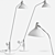 Elegant Mantis Floor Lamp 3D model small image 2